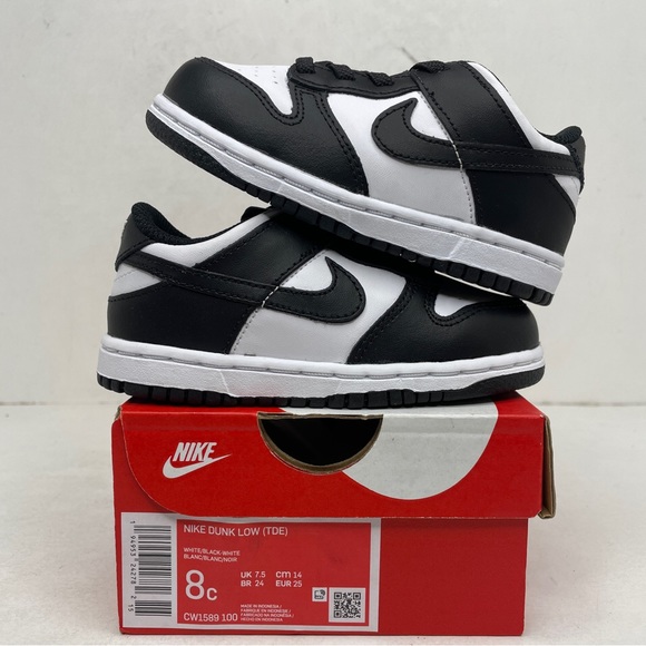 Nike Other - Nike Dunk Low TD “Panda/Black White” 2023